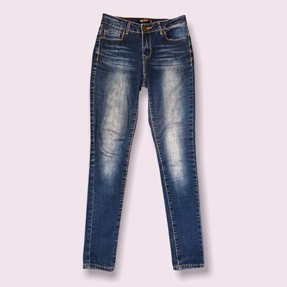 iris Pants - IRIS JEANS Modern Vintage Skinny Jeans Medium Wash Blue Denim Womens Size 28